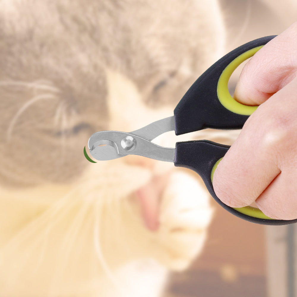 Half Moon Shaped Anti-Scratch Cat Nail Scissors petin
