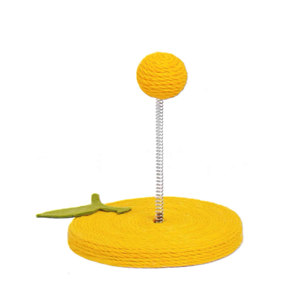 Hanging Fruit Scratcher with Spring Balls petin