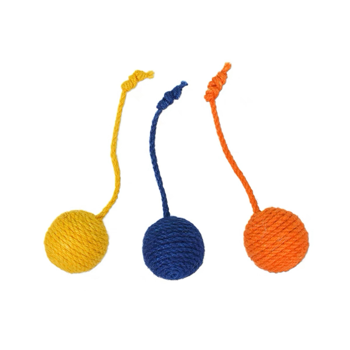 Hanging Scratcher Cat Toy Ball Set petin