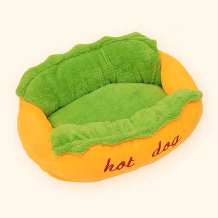 Hot Dog Dog Bed petin