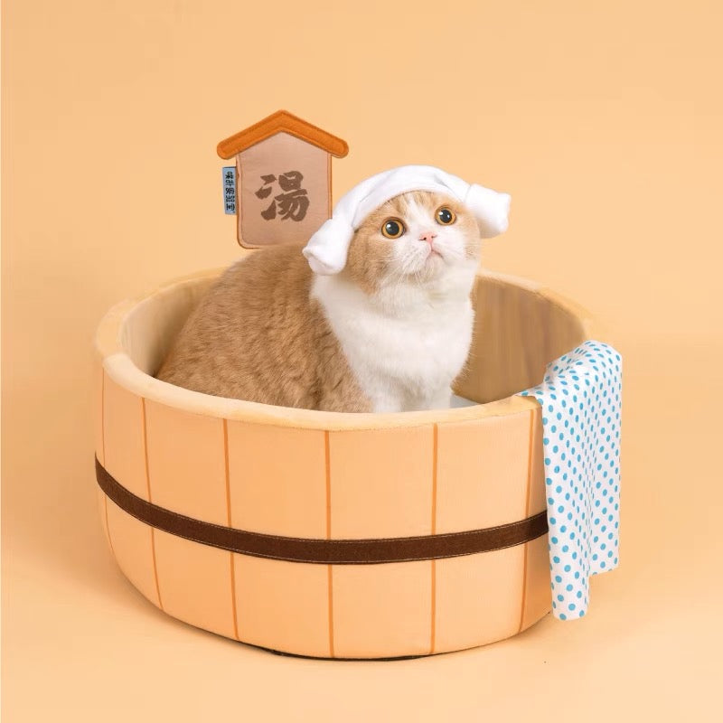 Hot Spring Cat bowl lovepetin.com