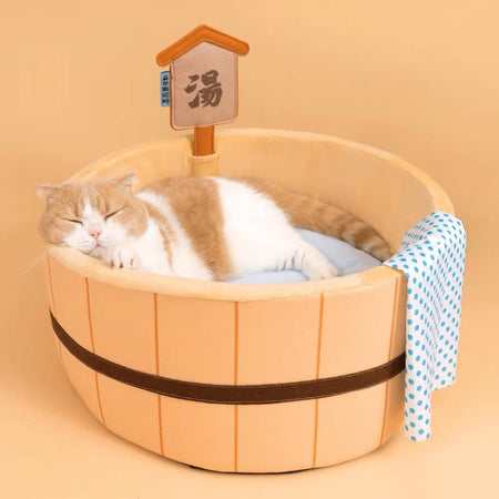 Hot Spring Cat bowl lovepetin.com