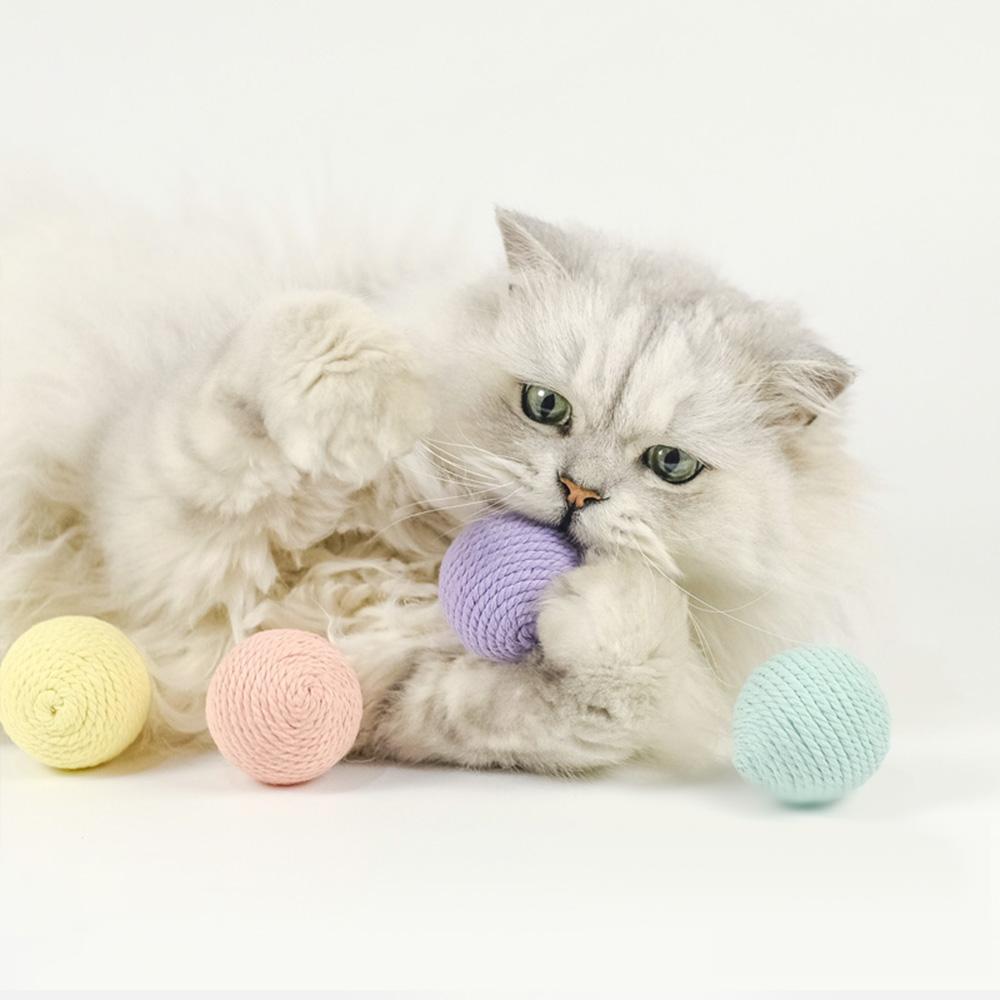 Ice-cream Scratcher Cat Toy Balls lovepetin.com
