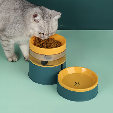 Innovative Food and Drink Neck-care Pet Bowl lovepetin.com