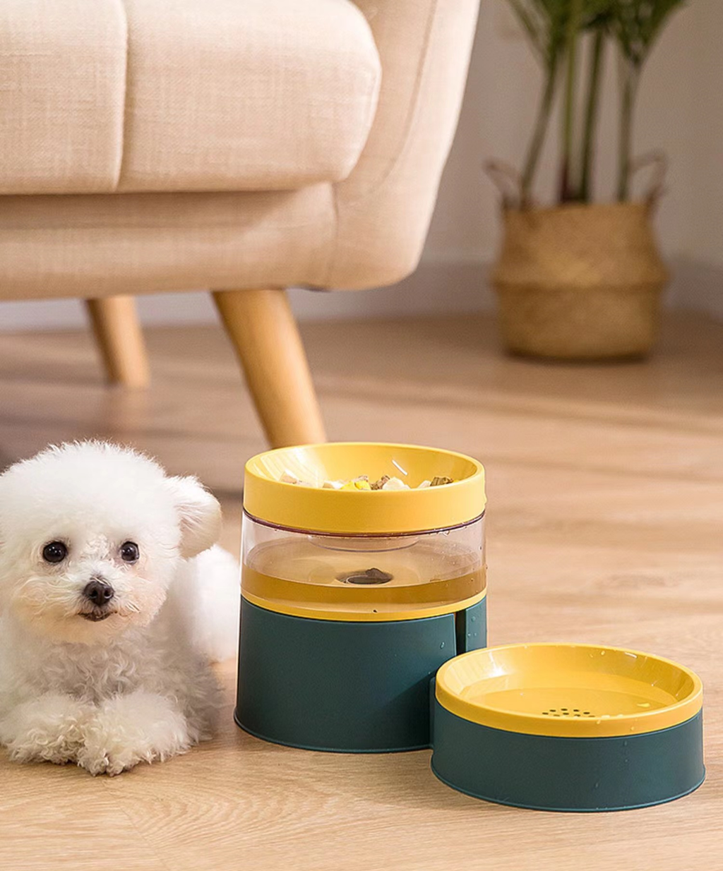 Innovative Food and Drink Neck-care Pet Bowl lovepetin.com