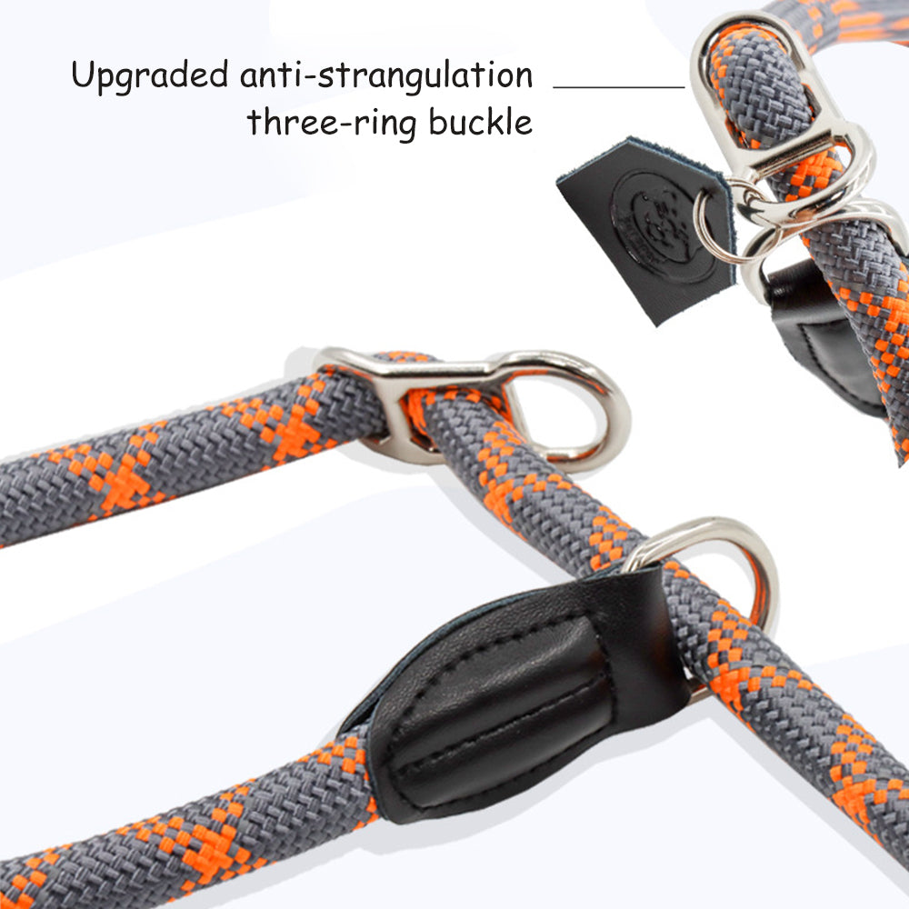 Integrated Adjustable Nylon Dog Leashes lovepetin.com