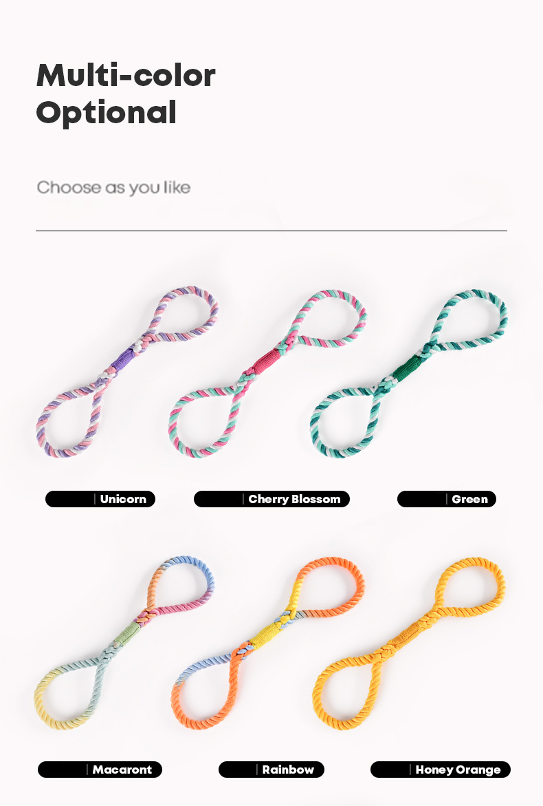 Interactive Chewing and Pulling Rope Toy lovepetin.com
