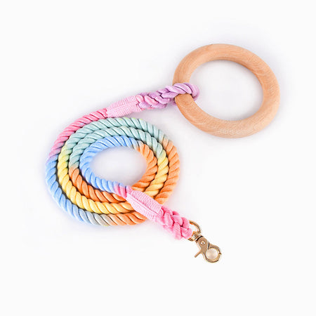 Japanese Log Handle Colorful Dog Leashes lovepetin.com