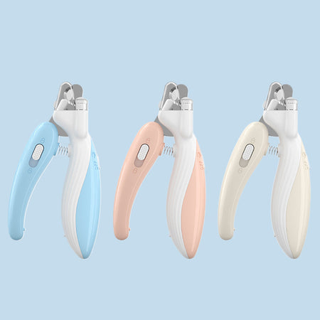 Large Arc Light Blocking Anti-splash Pet Nail Scissors lovepetin.com