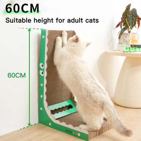 Little Crocodile Vertical Cat Scratching Board lovepetin.com