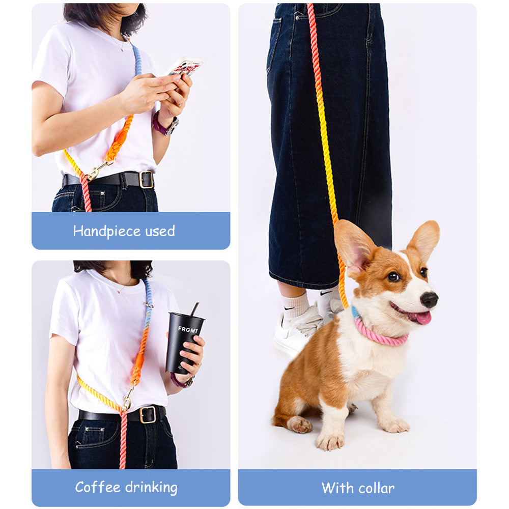Macaron Color Multi-purpose Double-ended Dog Leashes lovepetin.com