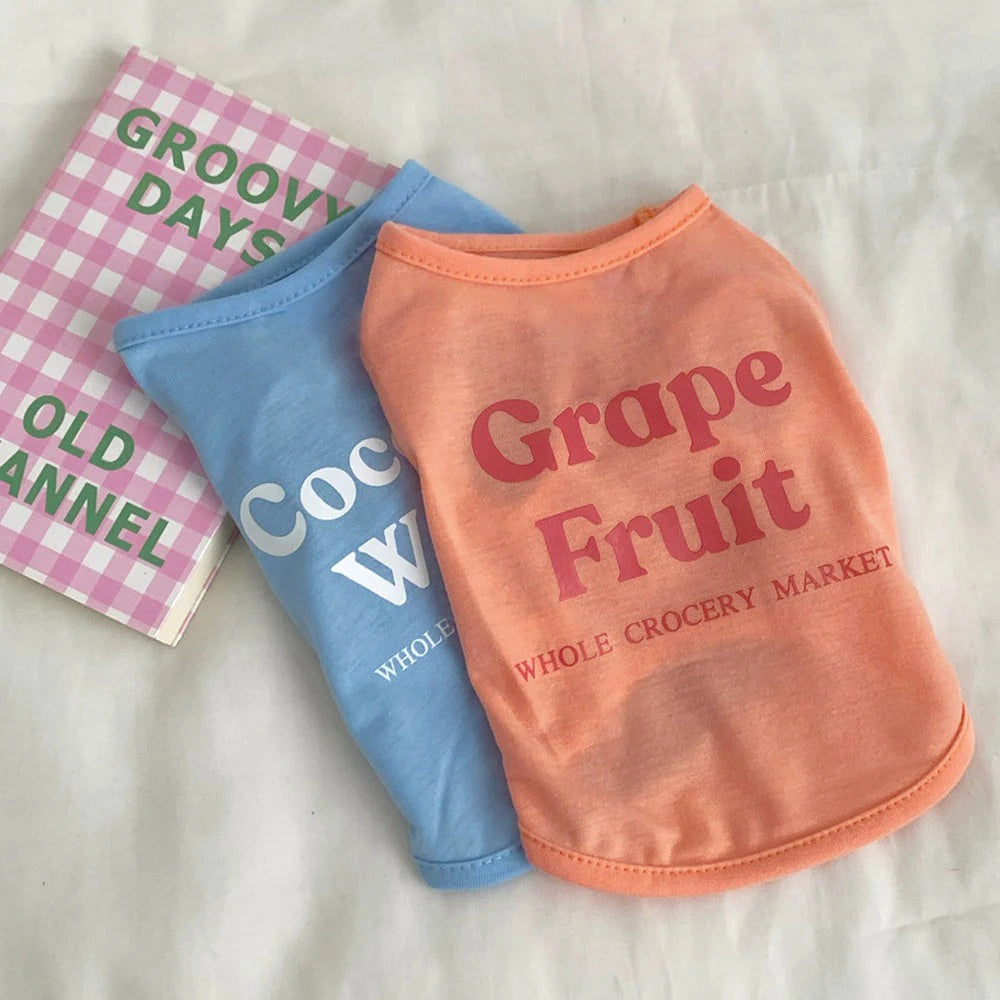 Macaron Color High Resilience Cat T-shirt lovepetin 2