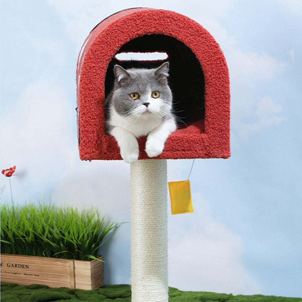 Mail Box Cat Post lovepetin.com