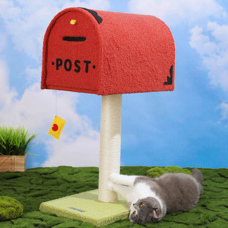 Mail Box Cat Post lovepetin.com