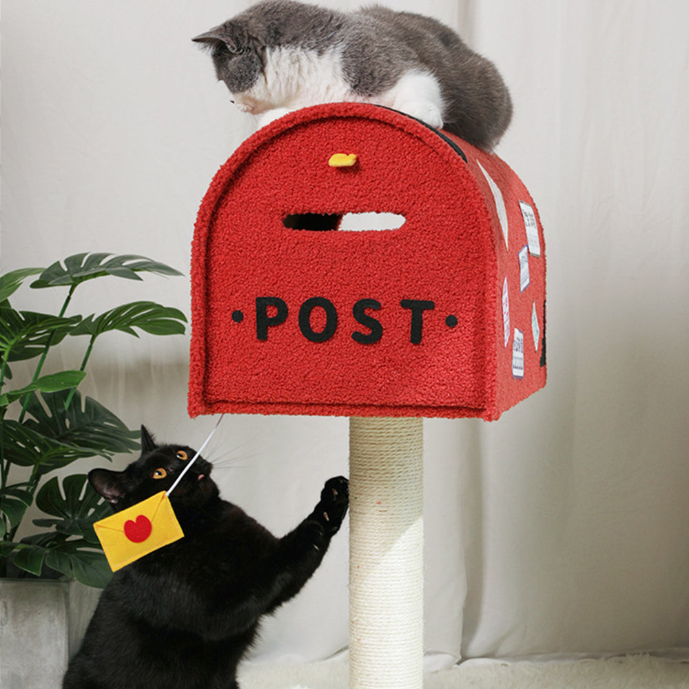 Mail Box Cat Post lovepetin.com