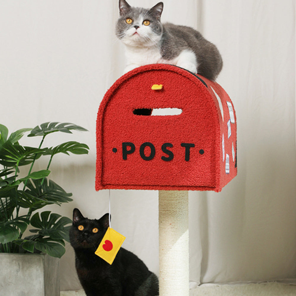 Mail Box Cat Post lovepetin.com