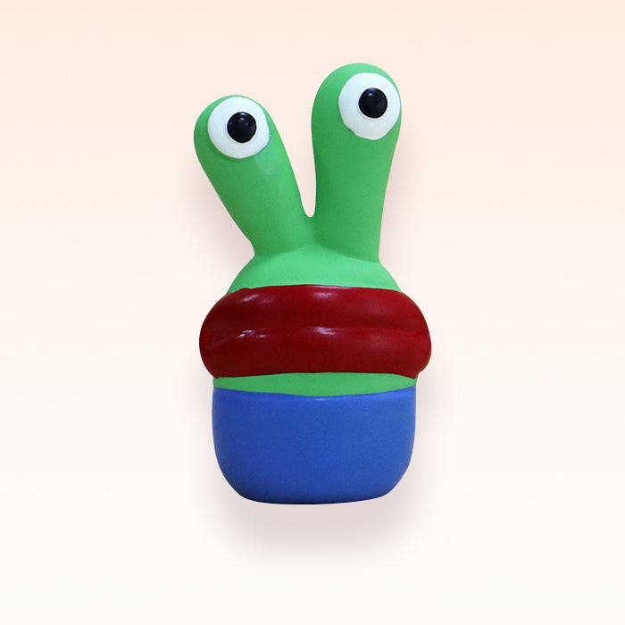 Monster Shape Natural Latex Dog Chew Toys lovepetin.com