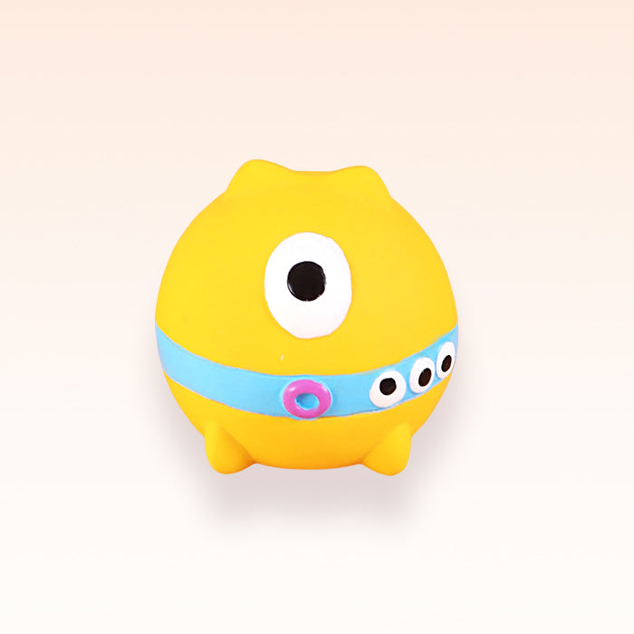 Monster Shape Natural Latex Dog Chew Toys lovepetin.com