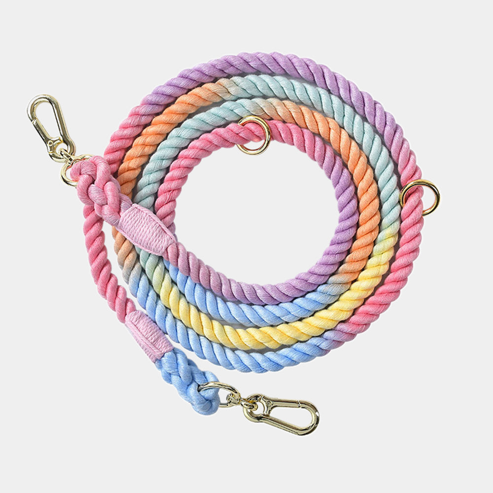 Multi-functional Iridescent Eco-friendly Material Dog Leashes lovepetin.com