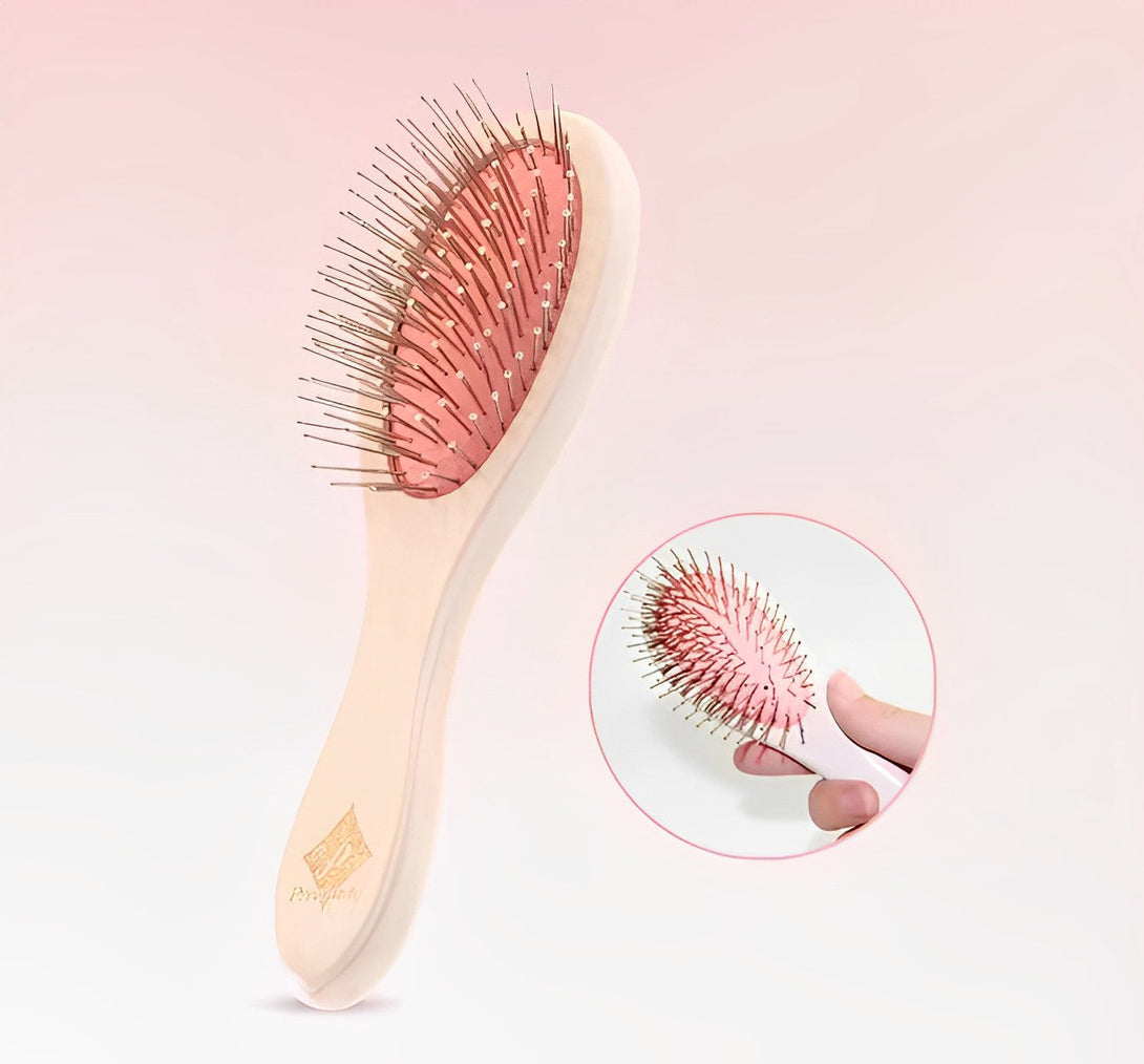 Natural Wood Floating Hair Remover lovepetin.com