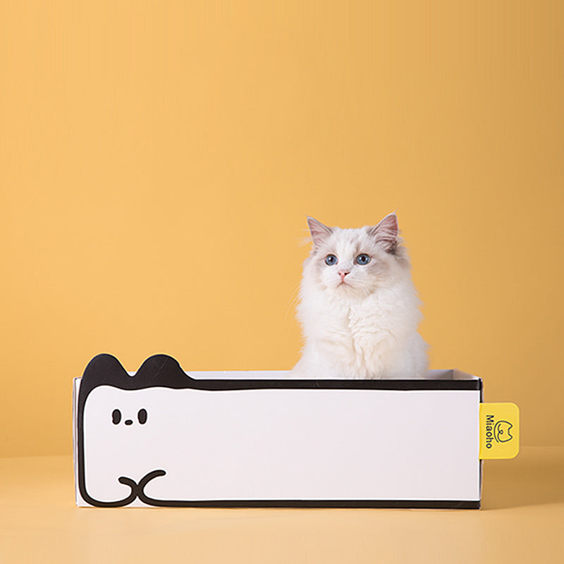 One-piece Corrugated Paper Cat Scratching Board lovepetin.com