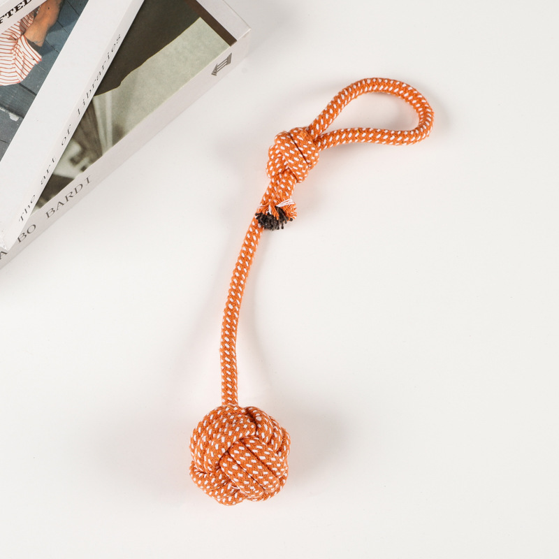 Orange Series Multifunctional Interactive Rope Toy lovepetin.com