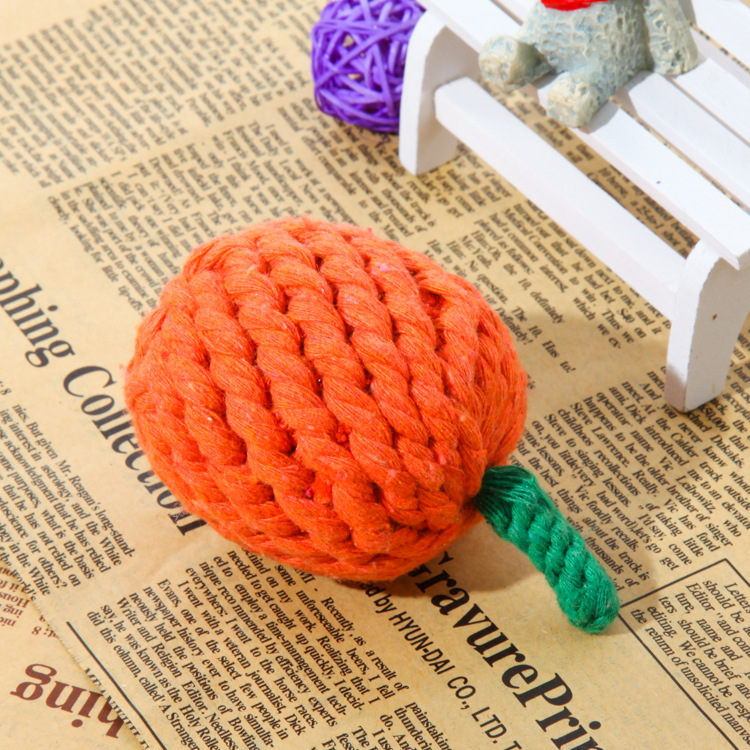 Orange Series Multifunctional Interactive Rope Toy lovepetin.com