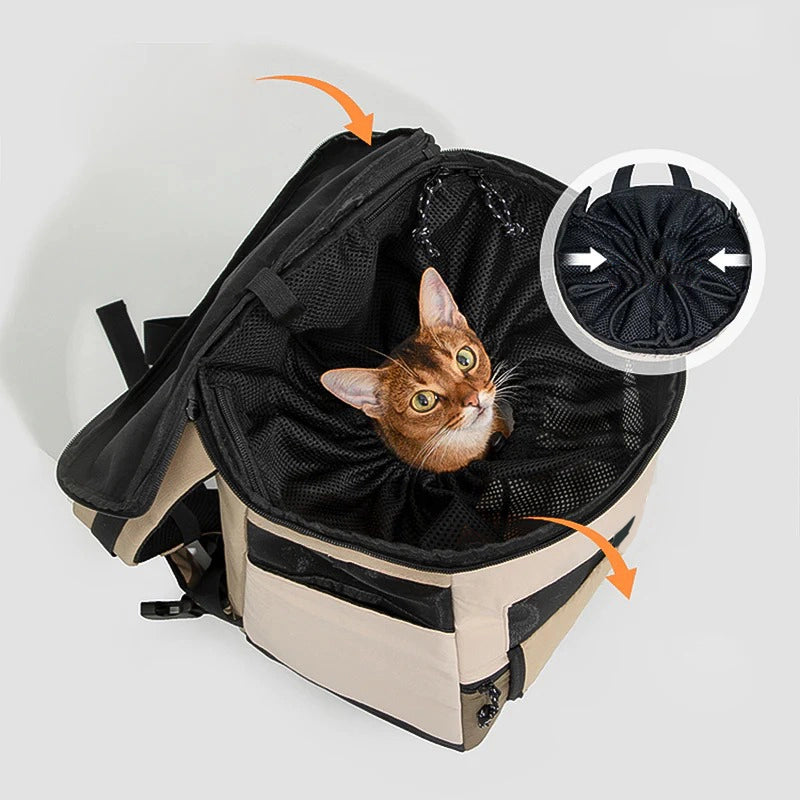 Outdoor Warm Pet Carrier Backpack Lovepetin 4