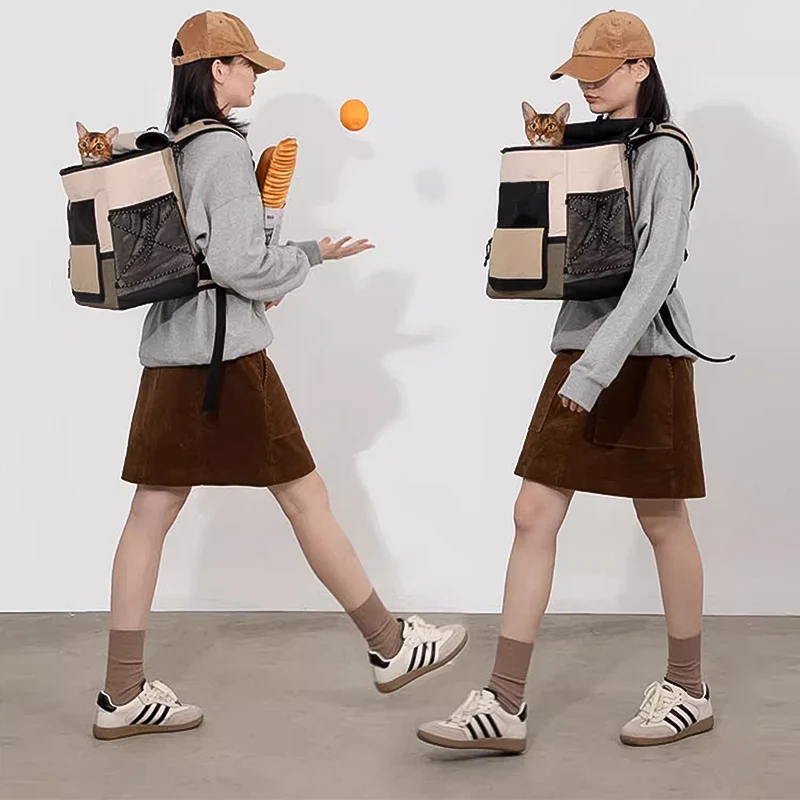 Outdoor Warm Pet Carrier Backpack 4