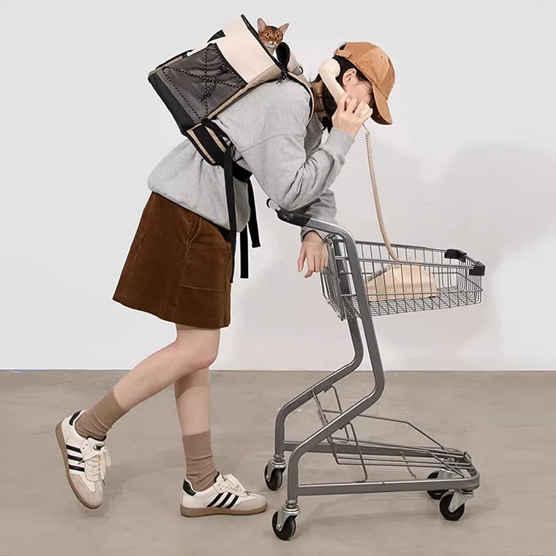 Outdoor Warm Pet Carrier Backpack 5