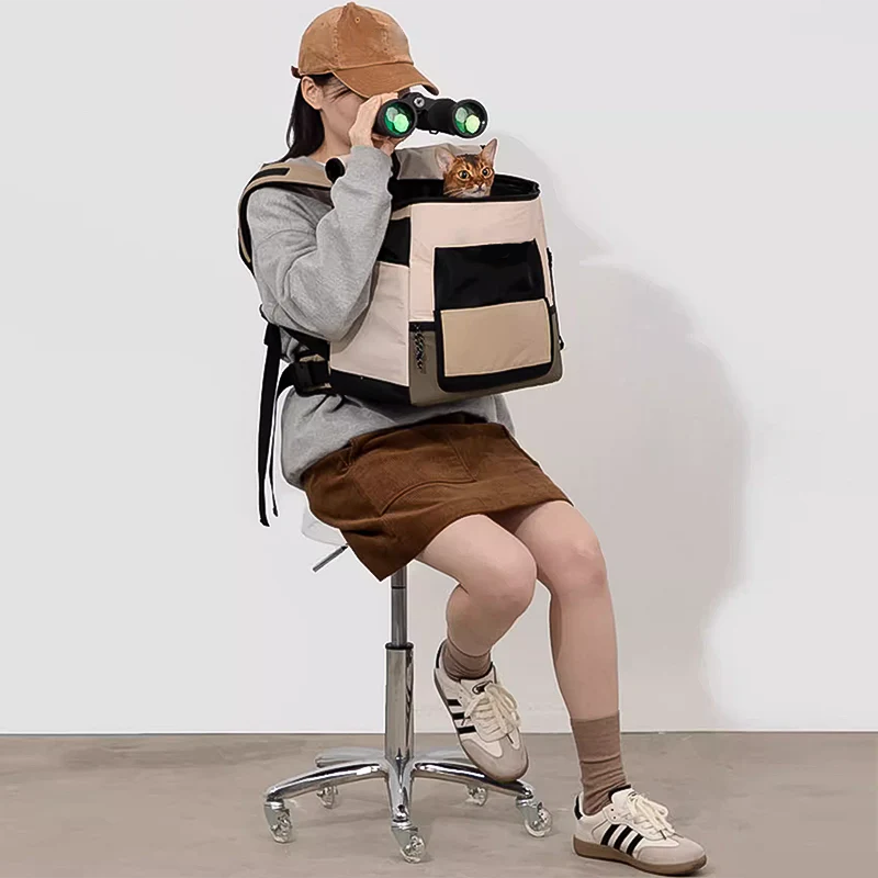 Outdoor Warm Pet Carrier Backpack 7