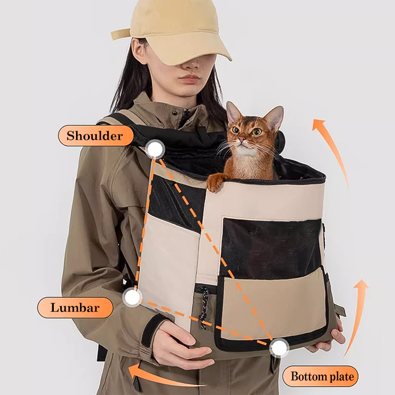 Outdoor Warm Pet Carrier Backpack 3