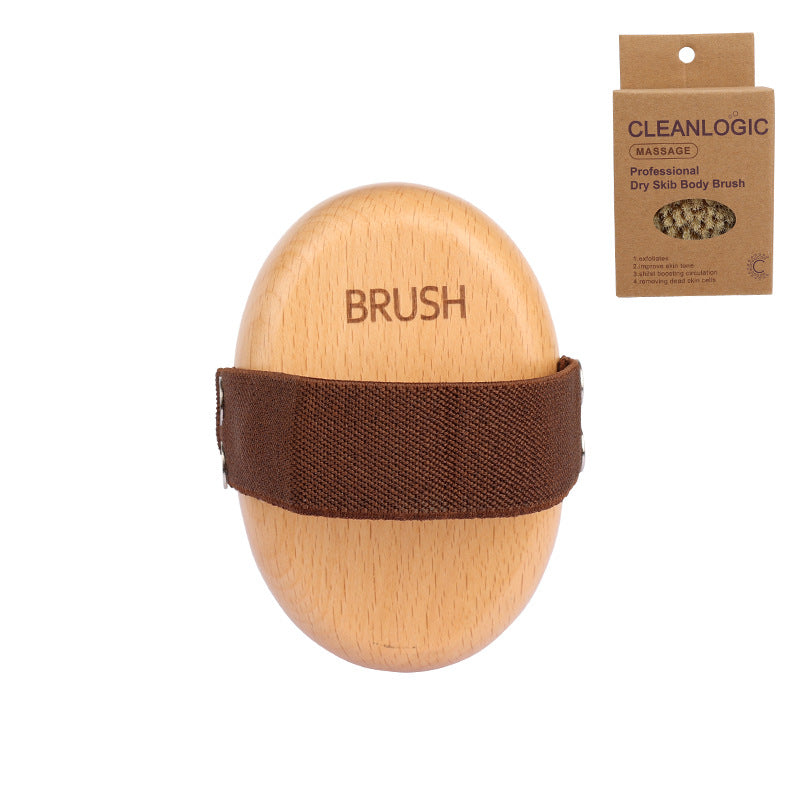 Pet Boar Bristle Bath Brush lovepetin.com