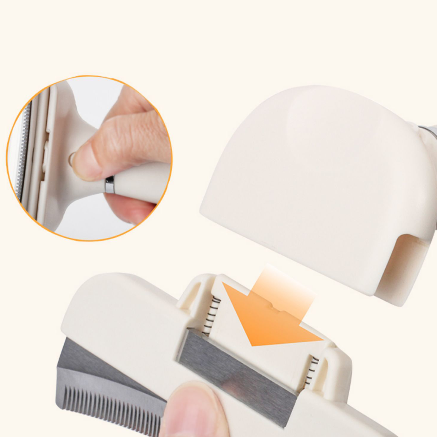 Pet Effective Desheeding Comb lovepetin.com