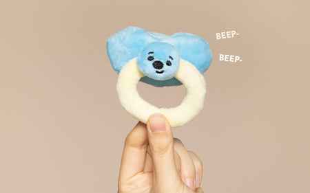 Pet Pacifier Rattle Plush Toy lovepetin.com