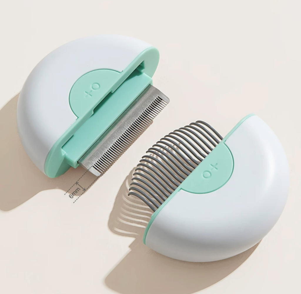 Portable Pet Grooming Comb lovepetin.com