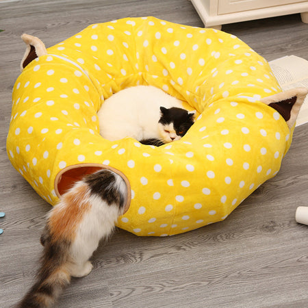 Round Cat Face Tunnel lovepetin.com