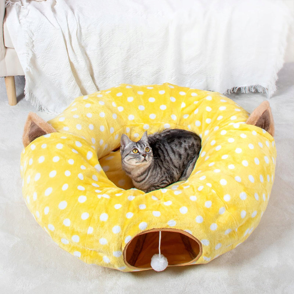 Round Cat Face Tunnel lovepetin.com