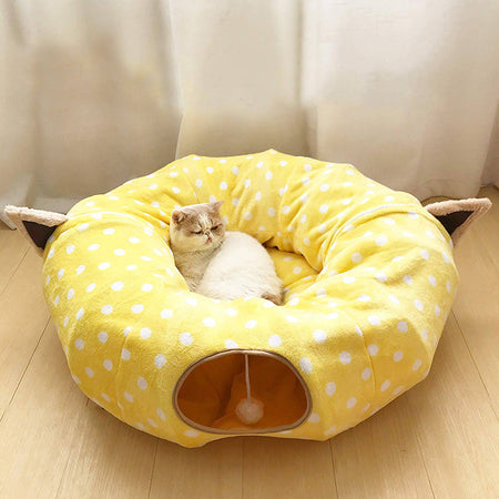 Round Cat Face Tunnel lovepetin.com