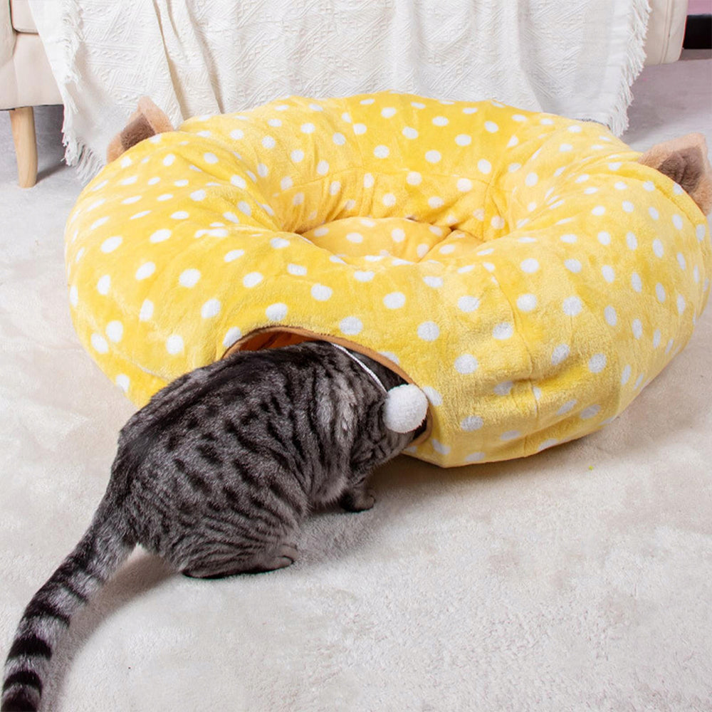 Round Cat Face Tunnel lovepetin.com