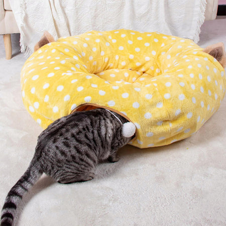 Round Cat Face Tunnel lovepetin.com