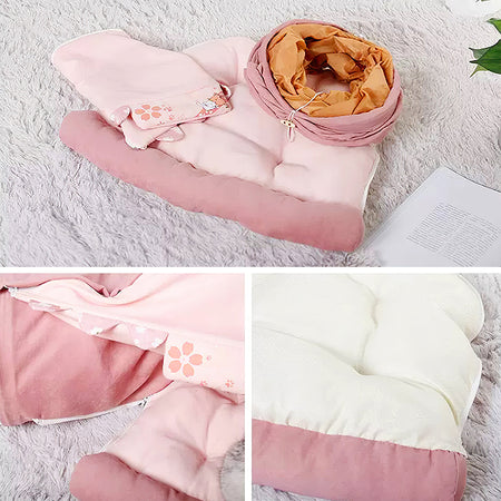 Sakura Multi-functional Cat Tunnel with Bed lovepetin.com