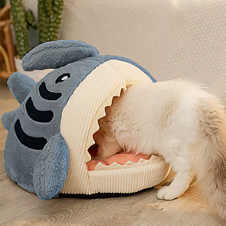 Shark Shark Cat Bed lovepetin.com