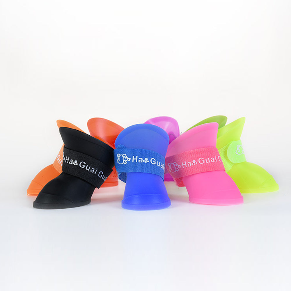 Silicone Waterproof Dog Rain Shoes lovepetin.com