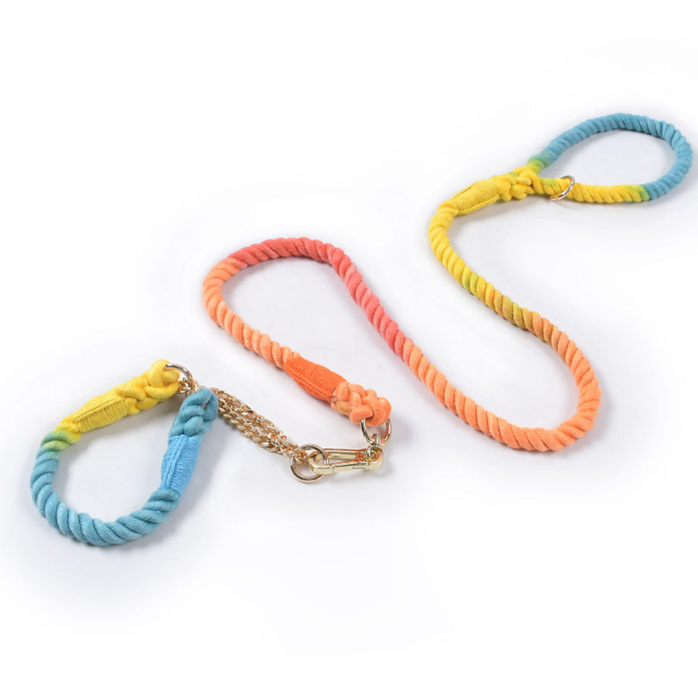 Six-strand Rope Hand-woven Flexible and Durable Dog Leashes lovepetin.com