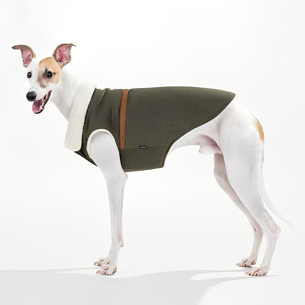 Sniff Suede Fabric Dog Jacket lovepetin.com