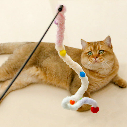 Soft Wool Cat Teaser lovepetin.com