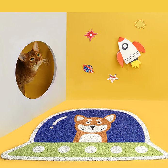 Space and Earth Cat Litter Map 3