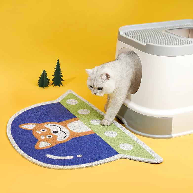 Space and Earth Cat Litter Map