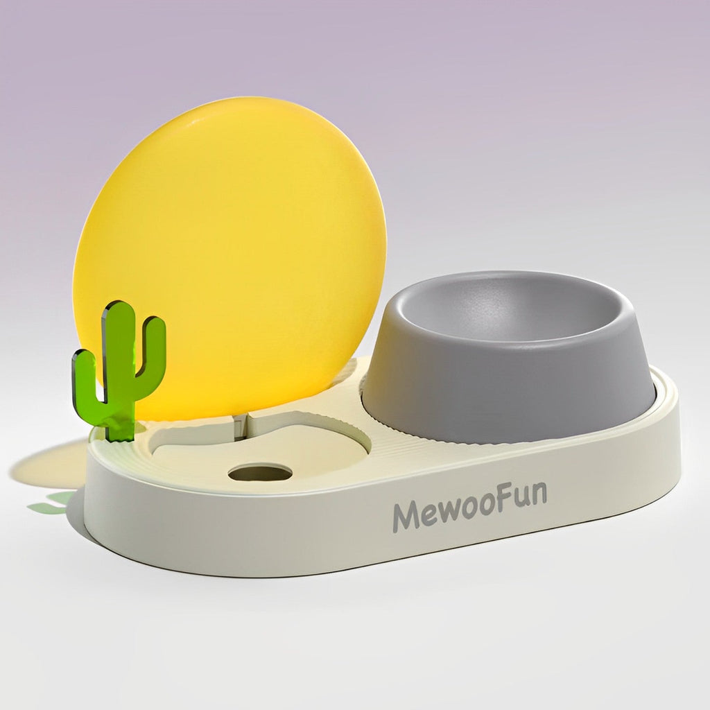 Sunset Cactus Creative Pet Food Bowl lovepetin.com